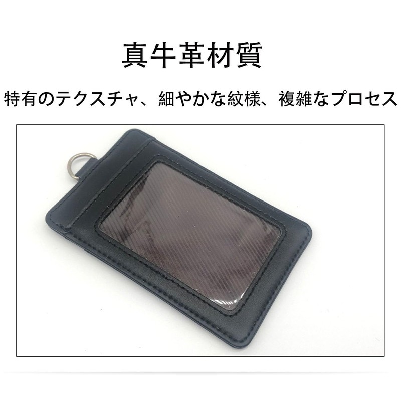 LUYING Commuter Passenger Zipper Head Black Key Holder Coin Case