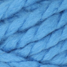 Estako Cozy Thick & Quick Yarn 20% Lana 80% Acrílico Suave Peso Súper voluminoso #6 Hilo de tejer y ganchillo 3.52 oz (100 gr) 65 yardas (60 m) (55303-azul)