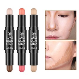 Lux Dual Stick Makeup, Shading, Highlighter Dual Stick No. 3 / 룩스 듀얼 스틱  메이크업,쉐딩,하이라이터 듀얼스틱3호