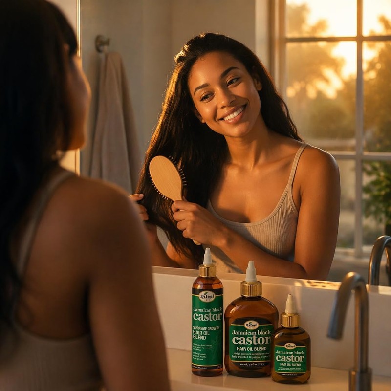 Difeel Superior Growth Jamaican Black Castor Premium Hair Oil 2.5