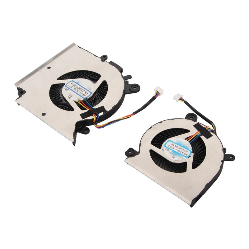 Laptop Cooling Fan Replacement 4 Pin Power Connector Compatible for