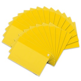 Oxford exercise book cover A4, yellow, pack of 25