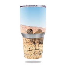 MightySkins Skin Compatible with Ozark Trail 30 oz Tumbler - Camel Friend | Protective, Durable, and Unique Vinyl Decal wrap Cover | Easy to Apply, Remove, and Change Styles | Made in The USA