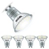 NICEOO GU10 7W LED Dimmable Light Bulb,5000K Daylight White,Equivalent 75W