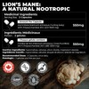 **New Bonus Size** 160 Capsules of Premium Lion's Mane Mushroom