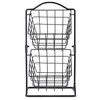 Wetheny 2 Tier Iron Fruit Basket Fruit Bowl for Kitchen