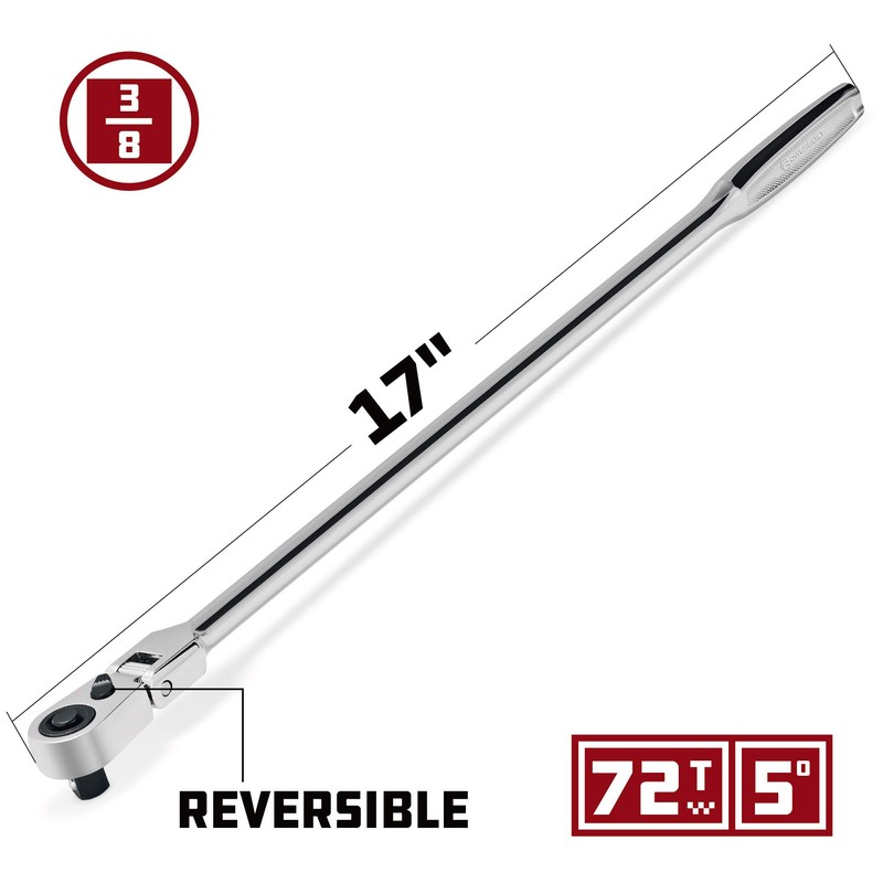 Powerbuilt 649953 Pro Tech 3/8-inch Drive x 17-inch Long Reach