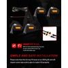 ‎MODIPIM Amber Shell Amber Light 4pcs Tacoma LED Grill Lights