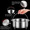 Steamer Basket Insert, Stainless Steel Steamer Insert for Pot, Steamer