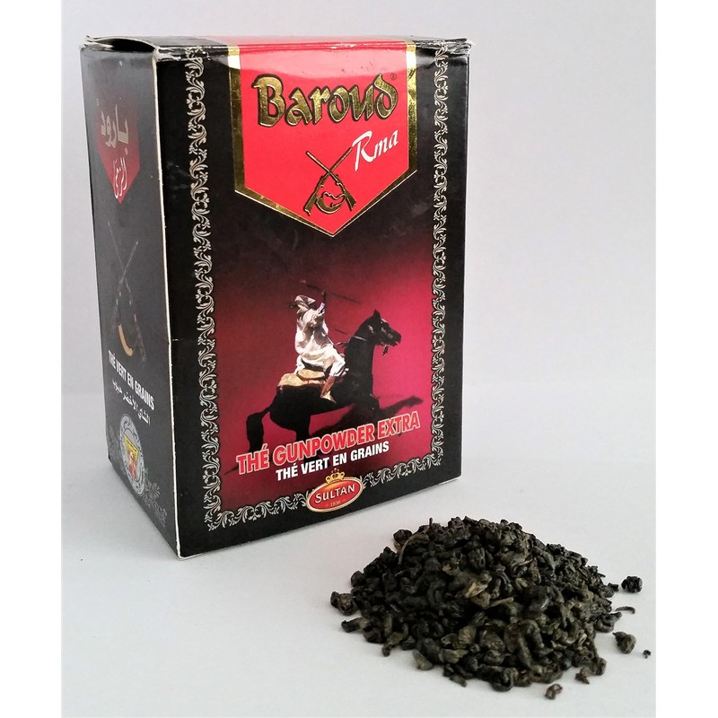 Moroccan Green Tea- Sultan Baroud- 7.05 oz - 200 g