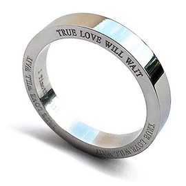 FORGIVEN JEWELRY True Love Will Wait Ring size 9