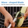 Professional Julienne Peeler Stainless Steel Cutter Slicer, Includes Cleaning Brush,