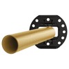 Moen Brushed Gold 54 to 72-Inch Adjustable Single Curved Shower