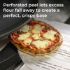 Everdure 14" Aluminum Perforated Pizza Peel - Nonstick, Effortless Sliding,