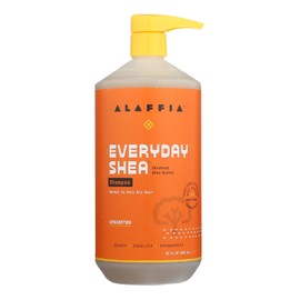 Alaffia Shampoo Shea Unscented 32 fl oz (Pack of 3)