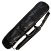 Pro Series LC-3 Premium Soft Black Leatherette Pool Cue Case,