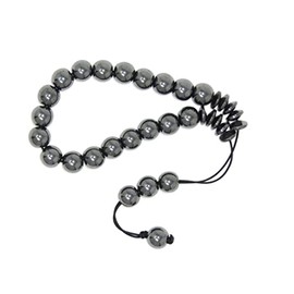 N3 HT Greek Style Loose Strung Komboloi Prayer Beads Worry Beads Handmade 10mm Hematite Gemstone Beads