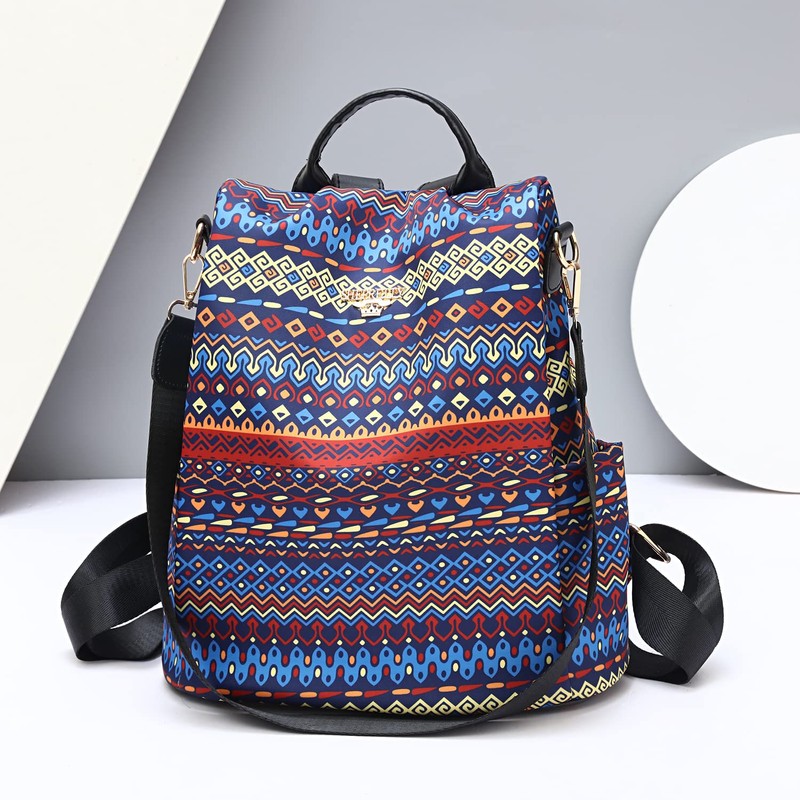 shepretty Women's Backpack Anti-Theft Shoulder Bag Multifunctional School Bags, 8864-m266-c,