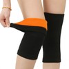 Winter Thermal Fleece Spandex Knee Support LM-0547 M 2ea