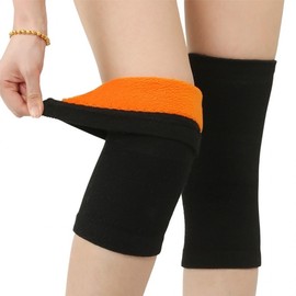Winter Thermal Fleece Spandex Knee Support LM-0547 M 2ea
