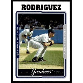 2005 Topps - ***Alex Rodriguez - NY YANKEES **Card No. 1  -  **3 PRE-OWNED CARDS