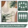 QXWREL Extra Large Picnic Outdoor Blanket 60''x80'' Boho Plant Waterproof
