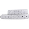 BELTINGER Belt with crocodile embossing without buckle, 3 cm, leather