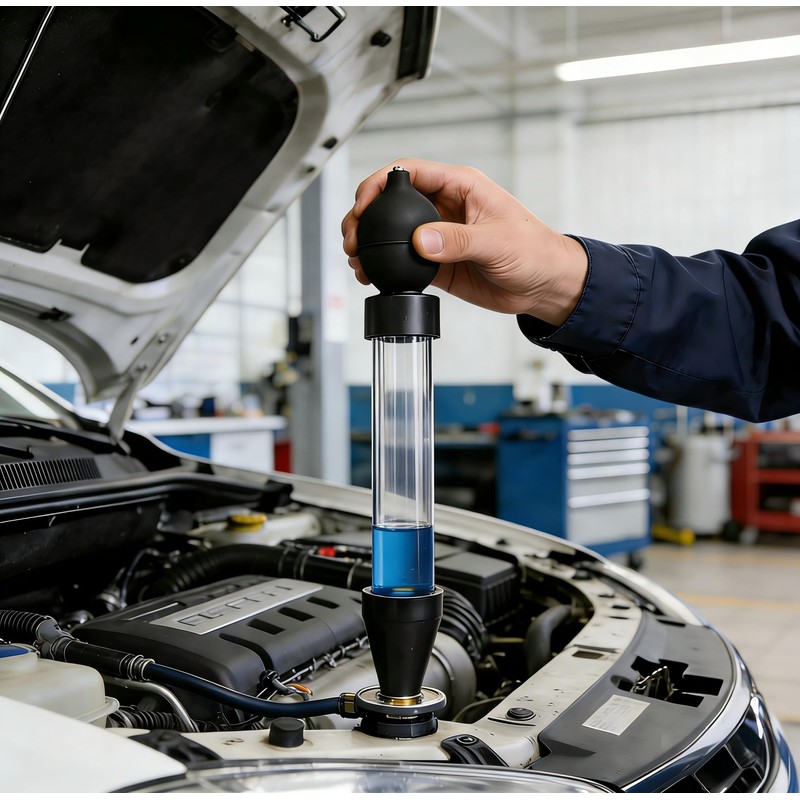Combustion Leak Detector & Head Gasket Tester Kit (Test Fluid