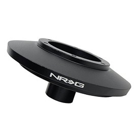 NRG Innovations NRG-SRK-MINH Steering Wheel Quick Release Short Hub Adapter 6 X 70mm Bolt Pattern, Retain Horn & Turn Signals, Black Body, Comes with Resistors, Compatible With 06-13 Mini Cooper Gen 2