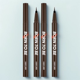 Anjumain APIEU Born to Be Mad Proof Liquid Eyeliner 0.6g, 02 Black Brown, 2 ea. / 어퓨 본투비 매드프루프 리퀴드 아이라이너 0.6g, 02 블랙브라운, 2개