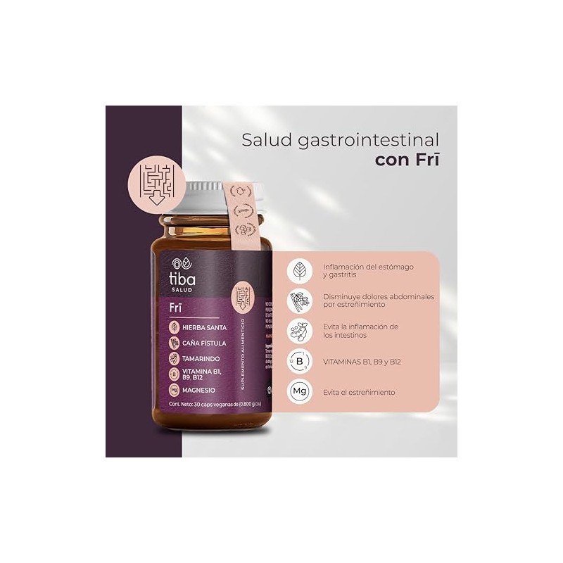 Suplemento Para Rutina Digestiva DUO FRI TIBA SALUD