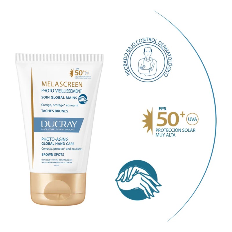 Crema Manos Ducray Melascreen Fps Anti Manchas Fotoenvejecimiento