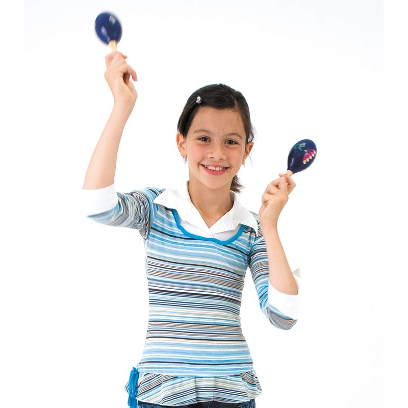 Fuzeau 1413 Maracas 20 cm, Violet