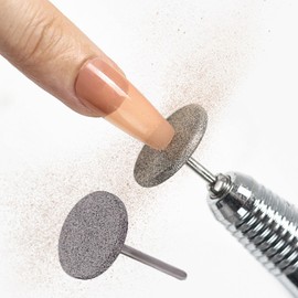 Sanding Disc Nail Drill Bits Electric Foot File Drill Bits to Trim Nails Dead Skin Cuticle Bit Remover Pedicure Supplies Manicure Tools Suitable for Nail Salon Foot Care
