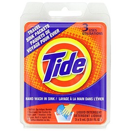 Tide Travel Sink Packets Clipstrip (Pack of 9)