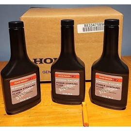 OEM 3 x BOTTLES HONDA OEM GENUINE POWER STEERING FLUID 12oz SEALED OIL NEW