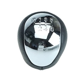 Newtown2700-parts Gear Knob Compatible / Replacement Part for Hyundai Elantra I30 FD GD IX35 Tucson Kia Optima Soul 6-Speed Chrome Look