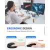 E-YOOSO Ergonomic Mouse, Wireless Vertical Mouse with 6 Buttons, 5
