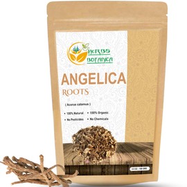 Herbs Botanica Angelica Root Loose Cut and Sifted Angel of Herbs Angelica Archangelica Angelica Herb for Herbal Tea, Baking Add to Tea Blends 3.5 oz