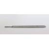 Tredoni Stainless Steel Scalpel Handle Number 3 - Flat Palmar