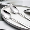 Soup Spoons Stainless Steel Set of 6 Heavy Duty Silverware