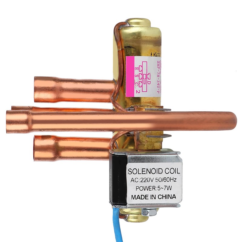 Four-way Reversing Valve for Air Conditioning Refrigeration Service Maintenance Accessory(1P)