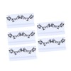 Minkissy 2sets Charming Christmas Paper Lashes False Lashes for Party