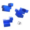 Eureka 3D Brain Breaker Puzzle in Purple Blue