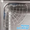 NUOBESTY Sponge Holder for Kitchen Sink, Corner Sink Caddy with