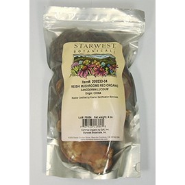 Organic Red Reishi Mushrooms