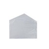 10' x 20' White Canopy Entrance Panel with Zippers (Front