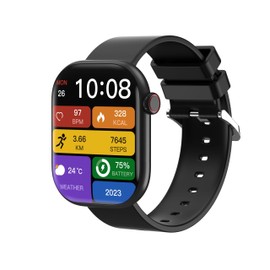 スマートウォッチ Bluetooth5.4 ビッグスクリーンモデル 通話機能 2.08インチ 通知機能 省電量 腕時計 103種運動モード 文字盤沢山 スポーツ 生活防水 アプリ通知 男女兼用 敬老の日 父の日 クリスマス プレゼント