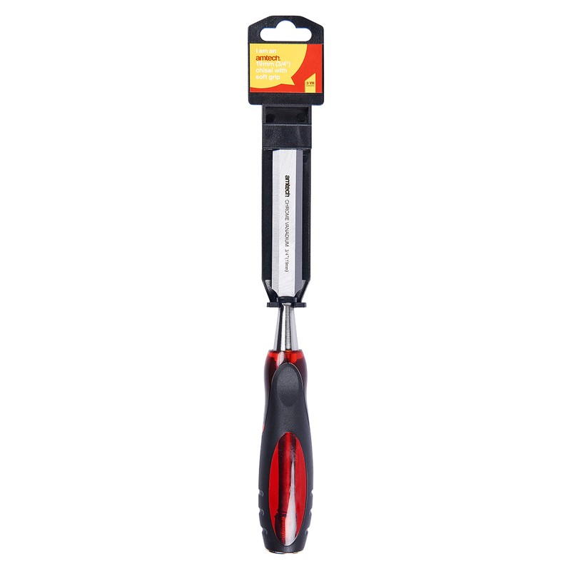 Amtech E0520 19mm (3/4") Bevel Edge Wood Chisel