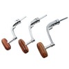 Wood Fishing Reel Handle Knob Crank Handle Folding Carp Reel
